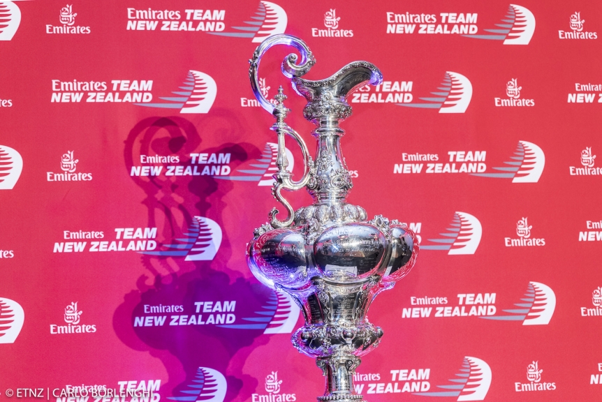 Emirates Team New Zealand in Dubai