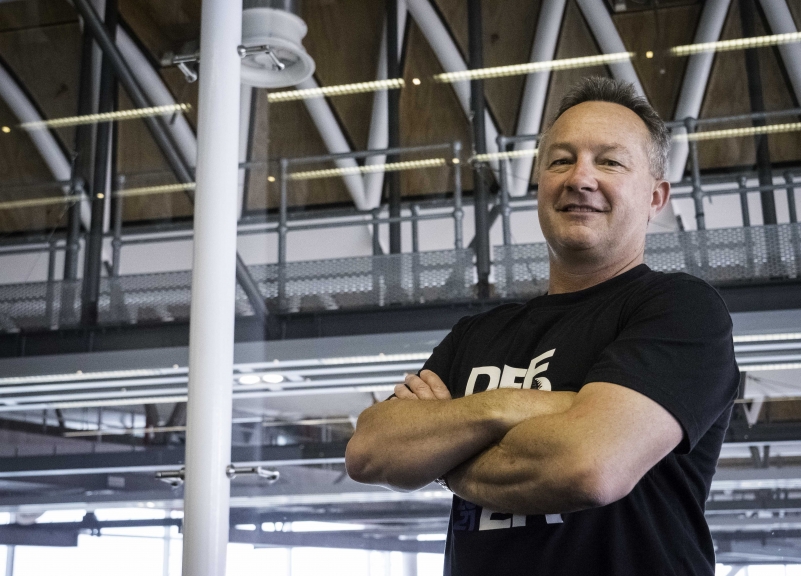 Emirates Team New Zealand Shore Manager Andy Nottage